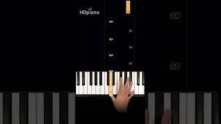 Impress on piano with 3 NOTES!! (Iconic riff) #pianotutorial #shorts