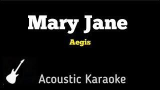 Aegis - Mary Jane | Karaoke Guitar Instrumental