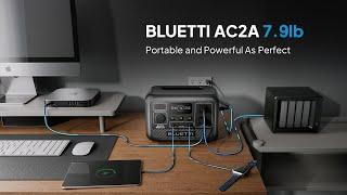 BLUETTI AC2A | Lightweight to Lift More Outdoor Fun