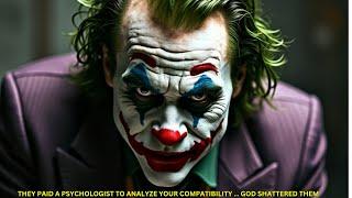 THEY PAID A PSYCHOLOGIST TO ANALYZE YOUR COMPATIBILITY … GOD SHATTERED THEM-Joker Speech (Powerful)