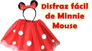 DISFRAZ FÁCIL  MINNIE MOUSE DIY MANUALIDADES