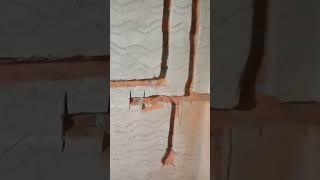 Bathroom Pipe Line Wall Cutting