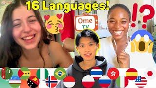 Speaking to People WORLDWIDE in Their Own Languages! - OmeTV