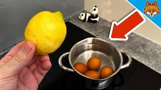 The (sadly secret) Trick with Lemons in the Egg Water(EVERYONE should know this)