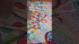 New #raggedyrescue #raggedyann #raggedyannclothes #mccallscrafts8377 #sewhooked #sewhookedjen
