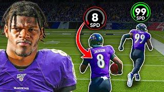 Madden 25, BUT Speed = Jersey Number