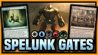 $7 BUDGET DECK | 5 Color Maze's End Gates w/ NEW Spelunking 【 PIONEER MTG Gameplay 】