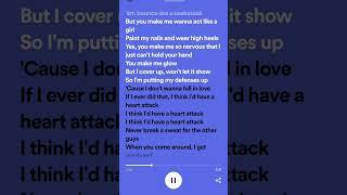 Heart Attack - Demi Lovato (Lyrics)