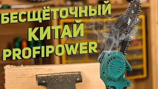 Аккумуляторная бесщеточная цепная мини пила PROFIPOWER