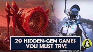 20 Hidden Gems! Great Indies & Underrated Games Everyone must Try! (Steam sale prices included)