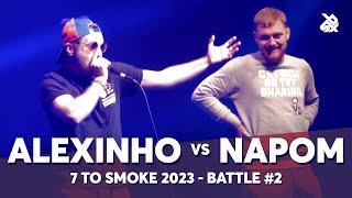 Alexinho  vs NaPoM  | GRAND BEATBOX BATTLE 2023: 7 TO SMOKE | Battle 2