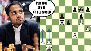 ¡ESTE MONSTRUO HA GANADO 5 DE 5! (100% rendimiento): Erigaisi vs Mamedov (Olimpiadas 2024)