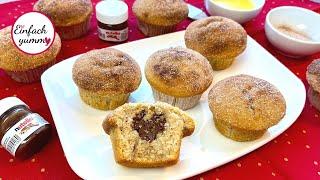 Die BESTEN Muffins überhaupt    nutella® Zimt Muffins   Thermomix® TM6