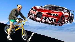 BMX VS BUGATTI !!!  GTA 5 ONLINE