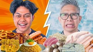 MAKANAN MENTAH VS MATANG!!