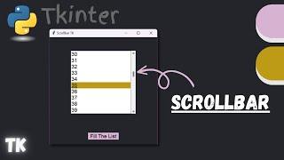 How to Use a Scrollbar | Python