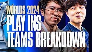 WORLDS 2024 PLAYINS TEAMS BREAKDOWN FT SPECIAL GUESTS