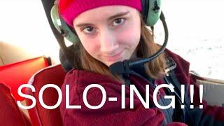 Soloing to another airport (vlog)