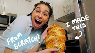 BLACK & JEWISH GIRL MAKES CHALLAH!  (w/ recipe + Q&A)