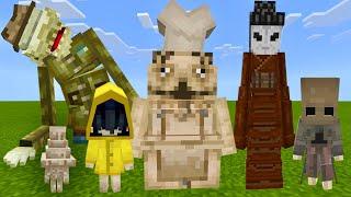 ВСЕ МОНСТРЫ Little Nightmares в МАЙНКРАФТ Маленькие кошмары minecraft