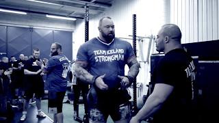 HAFTHOR "MOUNTAIN" BJORNSSON MAX DEADLIFT SESSION