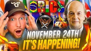 Ripple XRP: NOVEMBER 24 DEADLINE FOR ISO20022! Jim Rickards BRICS Prediction (BREAKING CRYPTO NEWS)