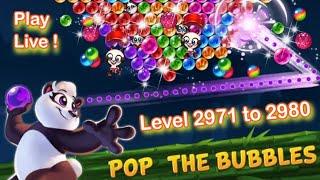 Panda Pop Official is live | Level | 2971 to 2980