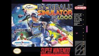 Is Super Baseball Simulator 1.000 Worth Playing Today? - SNESdrunk