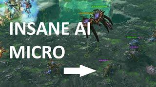 GODLIKE MICRO! - SC2 AI - Caninana vs Sharkbot