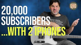 How & Why I started my Guitar Related "Ask Zac" Channel using 2 iPhones and a lapel mic - Ask Zac 92