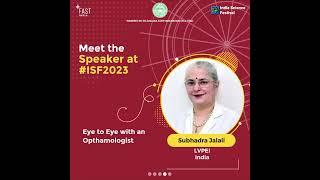 Next in India Science Festival Speakers at Hyderabad.