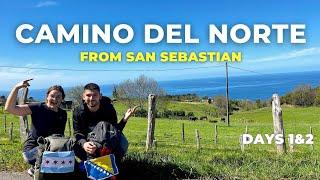 Starting in San Sebastian | Camino del Norte | Daily Vlog, Days 1 & 2 (San Sebastian-Askizu)