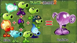 Pvz 2 Discovery - All PEASHOOTER Fusion & Evolution - Team FAKE vs REAL Plants