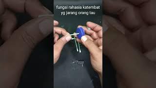 fungsi rahasia katembat yg sangat berguna #diy #kreatif #idekreatif