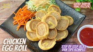 Chicken Egg Roll ala Hokben. Dijamin enak sudah banyak yg recook resep ini.