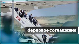 Российская делегация прибыла в Стамбул для решения зернового вопроса