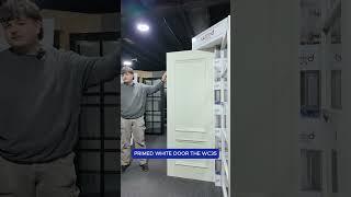 Our 2 Panel Primed White Victoria Style Door