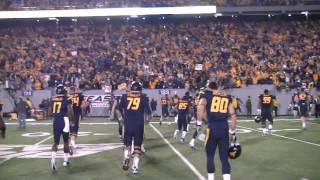 BlueGoldNews.com - Backyard Brawl Post Game Celebration