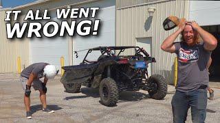 Abandoned compound drift battle! RZR Pro R vs X3 vs YXZ!