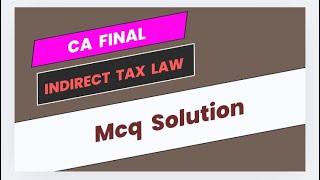 Ca final idt nov 23 mcq solution