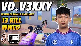 PUBG Mobile indonesia : VD.V3xxy Ultimate Royale Highlight