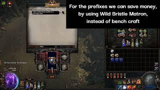 Crafting +1 Frenzy Shield for FB of Katabasis Slayer (POE - Settlers of Kalguur)