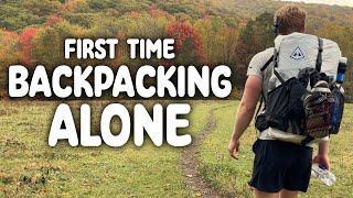 Solo Backpacking for the First Time as a Complete Beginner