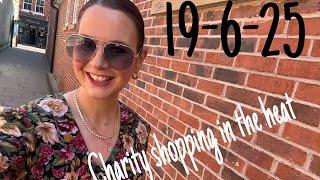 Tesco food shop & Charity shopping in the heatwave 19-6-25 #charityshopping #keepingitreal