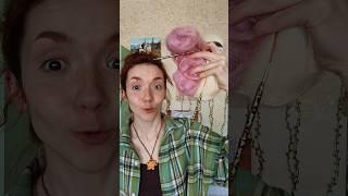 Когда научилась вязать спицами  тг: паучок Юля  #вязание#мохер#свитер#стиль#knitting #творчество