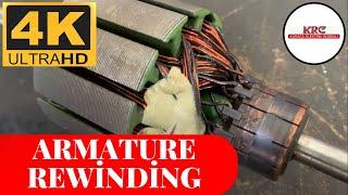 How is Boat Pump Motor Armature Winding Rotor Winding Done? Winding Techniques