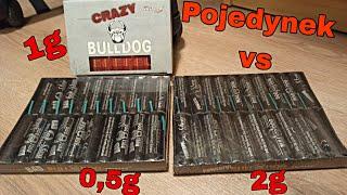 Test i recenzja Petard od Triplexa!  Crazy /Powerfull / Bad BULLDOG ! 0,5 vs 1 vs 2g Polenböller