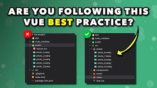 Are you storing your Vue assets correctly?