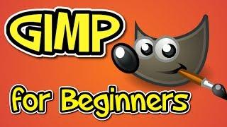 GIMP tutorial for BEGINNERS!!!