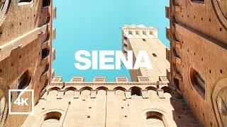 Siena Walking Tour  | Explore Tuscany’s Medieval Jewel in 4K | Piazza del Campo & More
